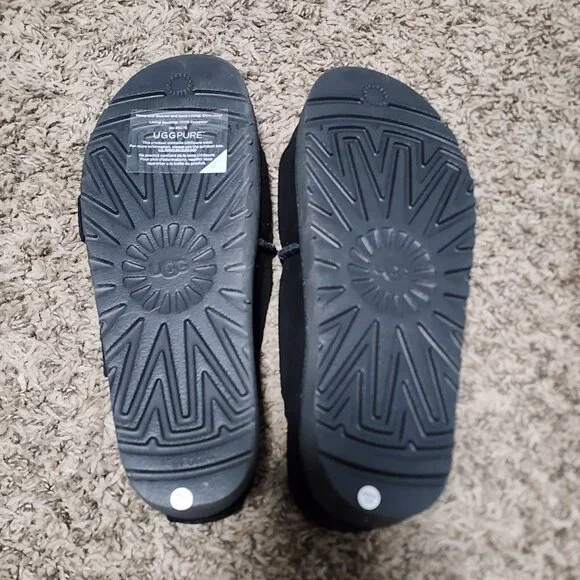 Ugg Black Platform Slide Sandals Women's 8 Summer Style - Picture 8 of 9